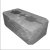 Кирпич бетонный лицевой "рваный камень" ОК25-12-4,4 (М200) серый