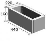 Вентиляционный блок одноканальный (220х160х440)